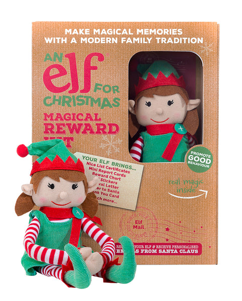 Elf for Christmas girl elf and Magical Reward Kit